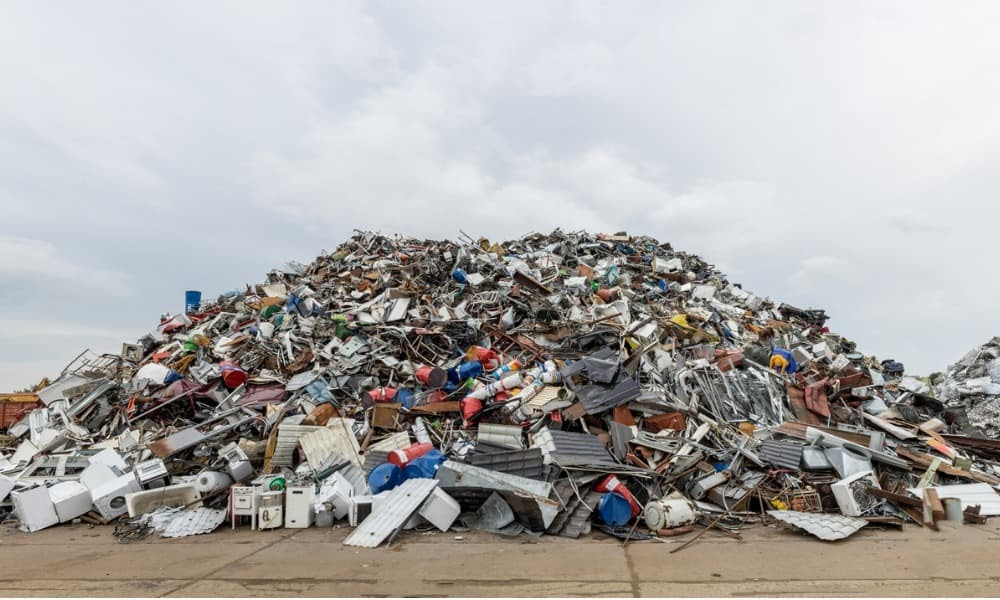 scrap metal yard security